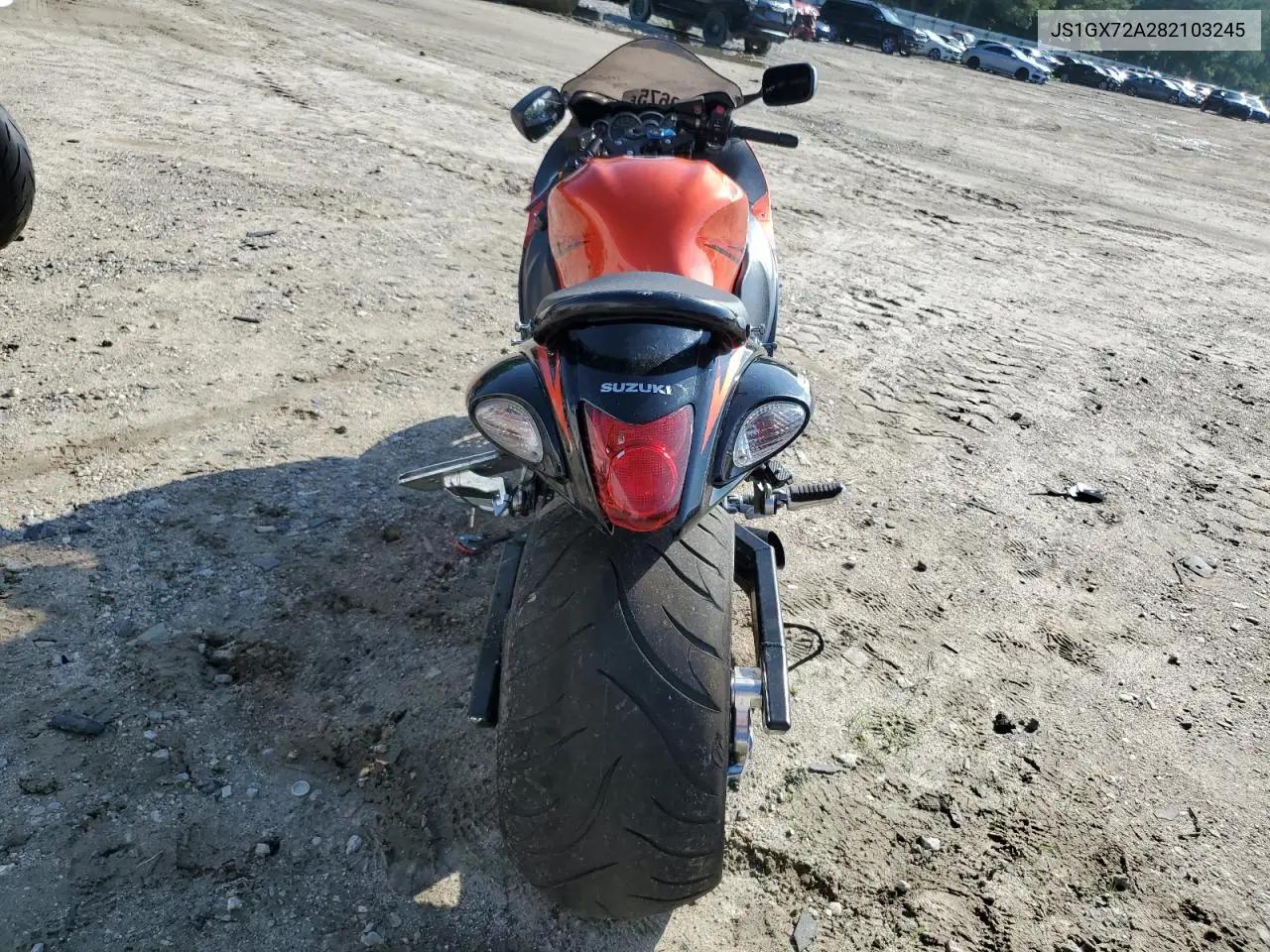 2008 Suzuki Gsx1300 R VIN: JS1GX72A282103245 Lot: 61400675