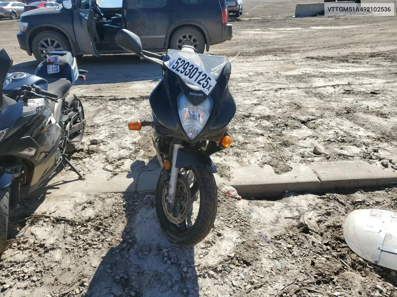 2009 Suzuki Gs500 VIN: VTTGM51A492102536 Lot: 52930125