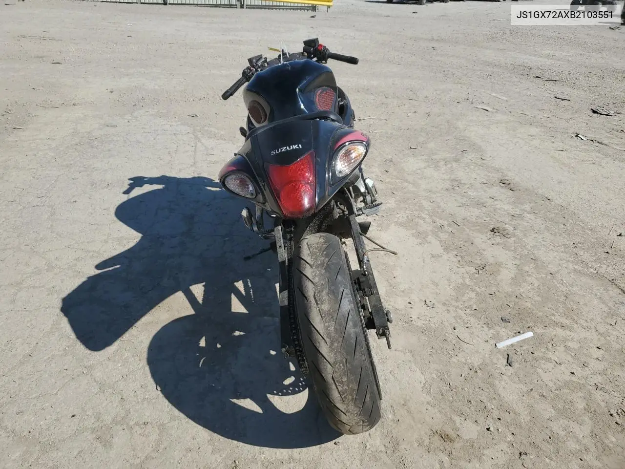 2011 Suzuki Gsx1300 R VIN: JS1GX72AXB2103551 Lot: 46667415