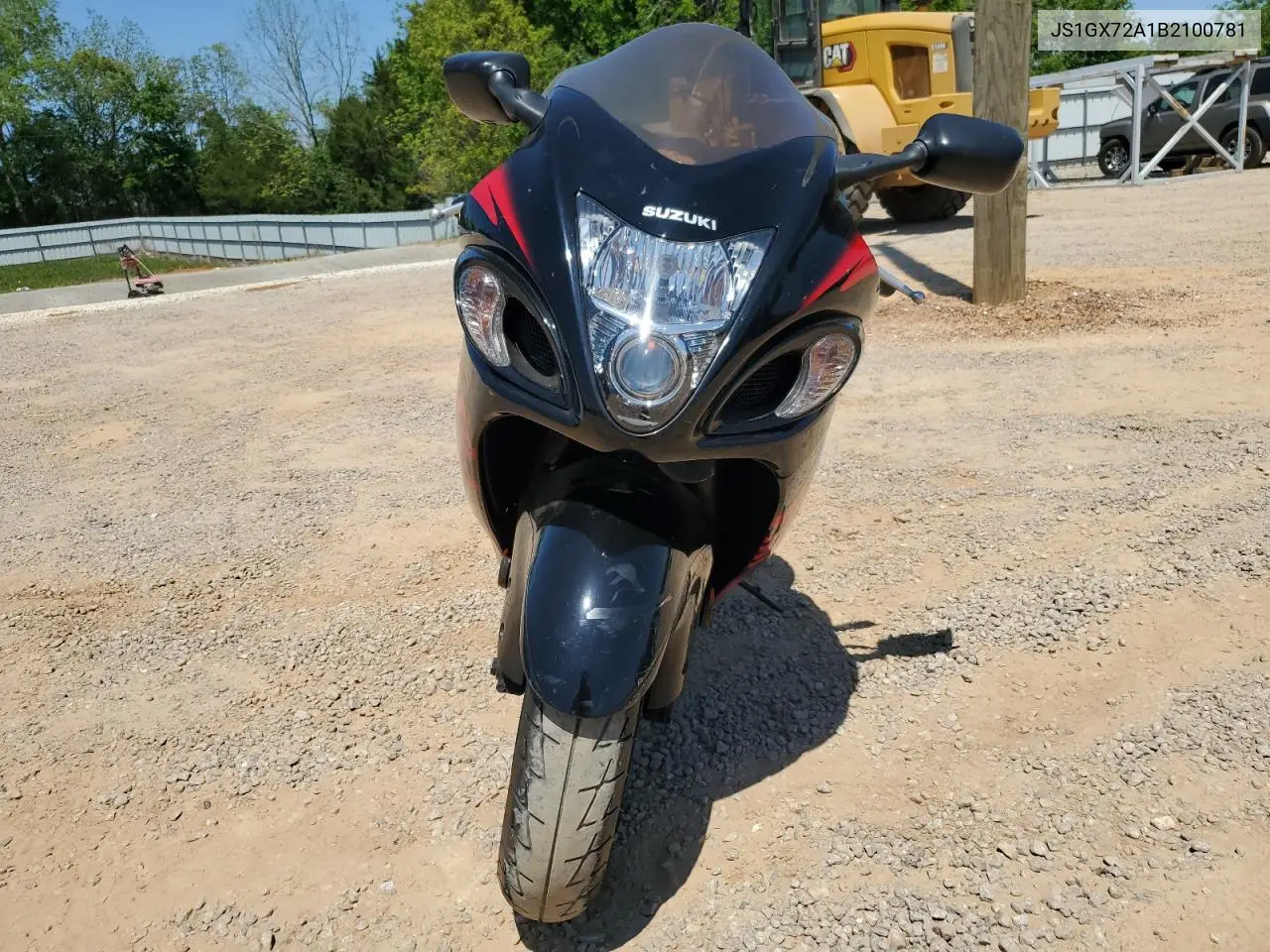 2011 Suzuki Gsx1300 R VIN: JS1GX72A1B2100781 Lot: 52431455