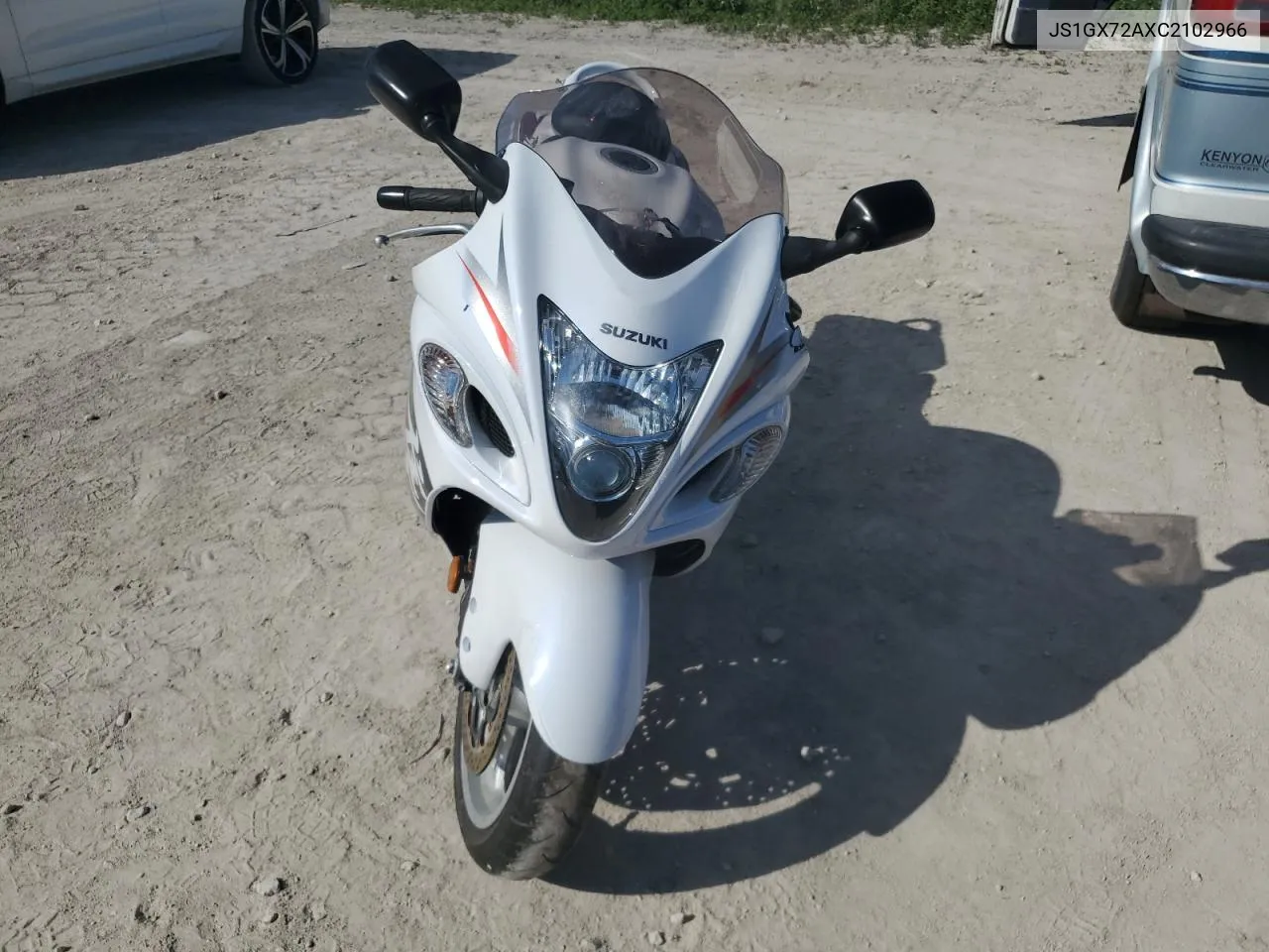 2012 Suzuki Gsx1300 R VIN: JS1GX72AXC2102966 Lot: 76228394