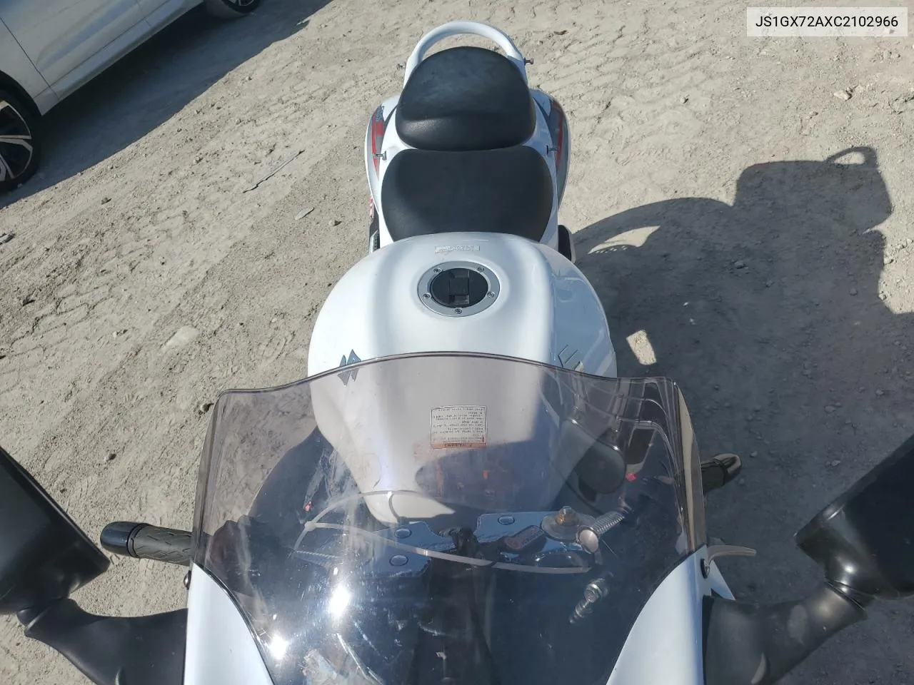 2012 Suzuki Gsx1300 R VIN: JS1GX72AXC2102966 Lot: 76228394