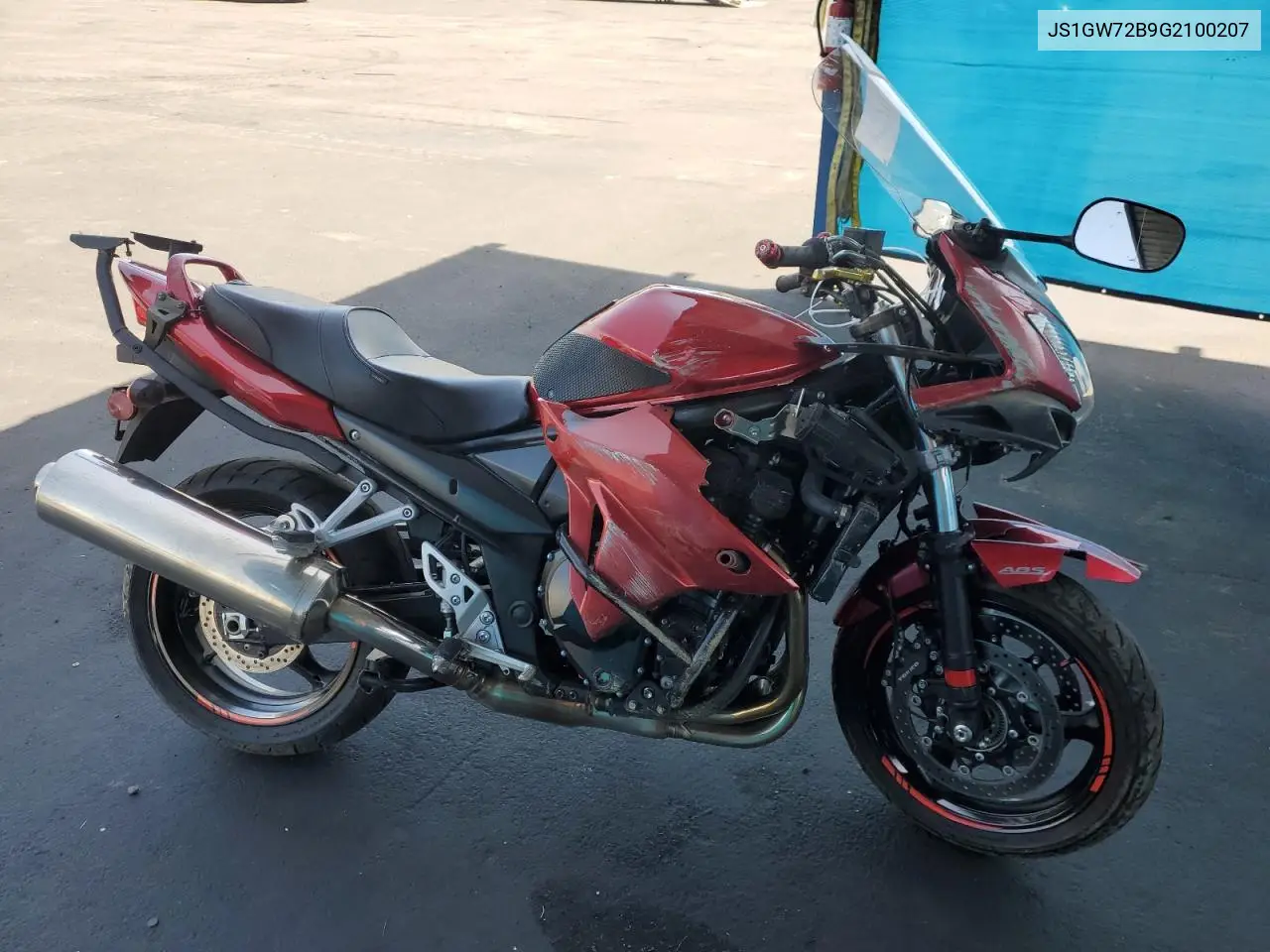 2016 Suzuki Gsf1250Sa VIN: JS1GW72B9G2100207 Lot: 53301825