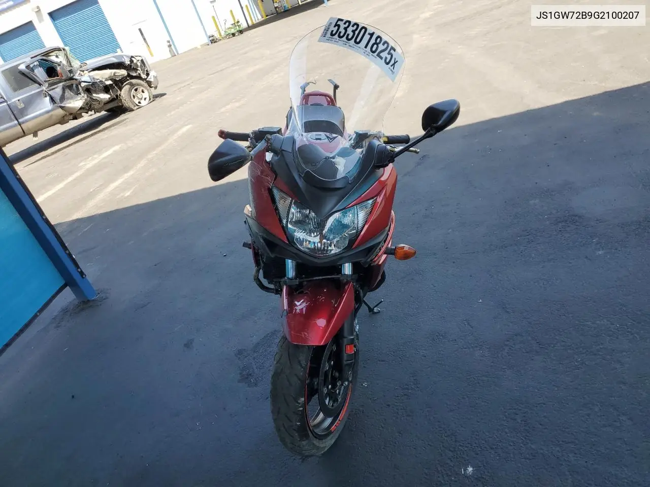 2016 Suzuki Gsf1250Sa VIN: JS1GW72B9G2100207 Lot: 53301825