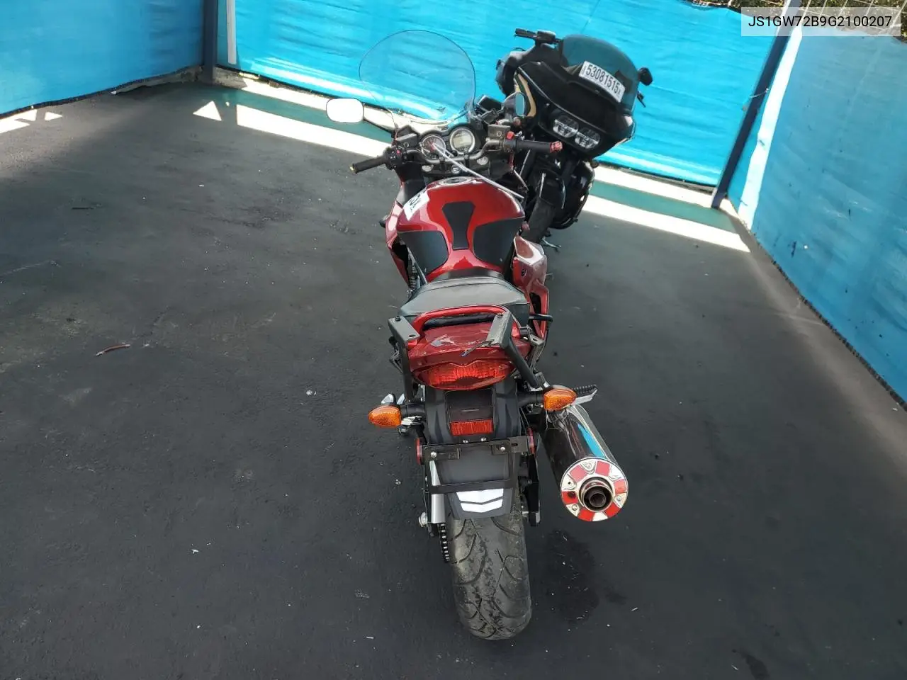 2016 Suzuki Gsf1250Sa VIN: JS1GW72B9G2100207 Lot: 53301825
