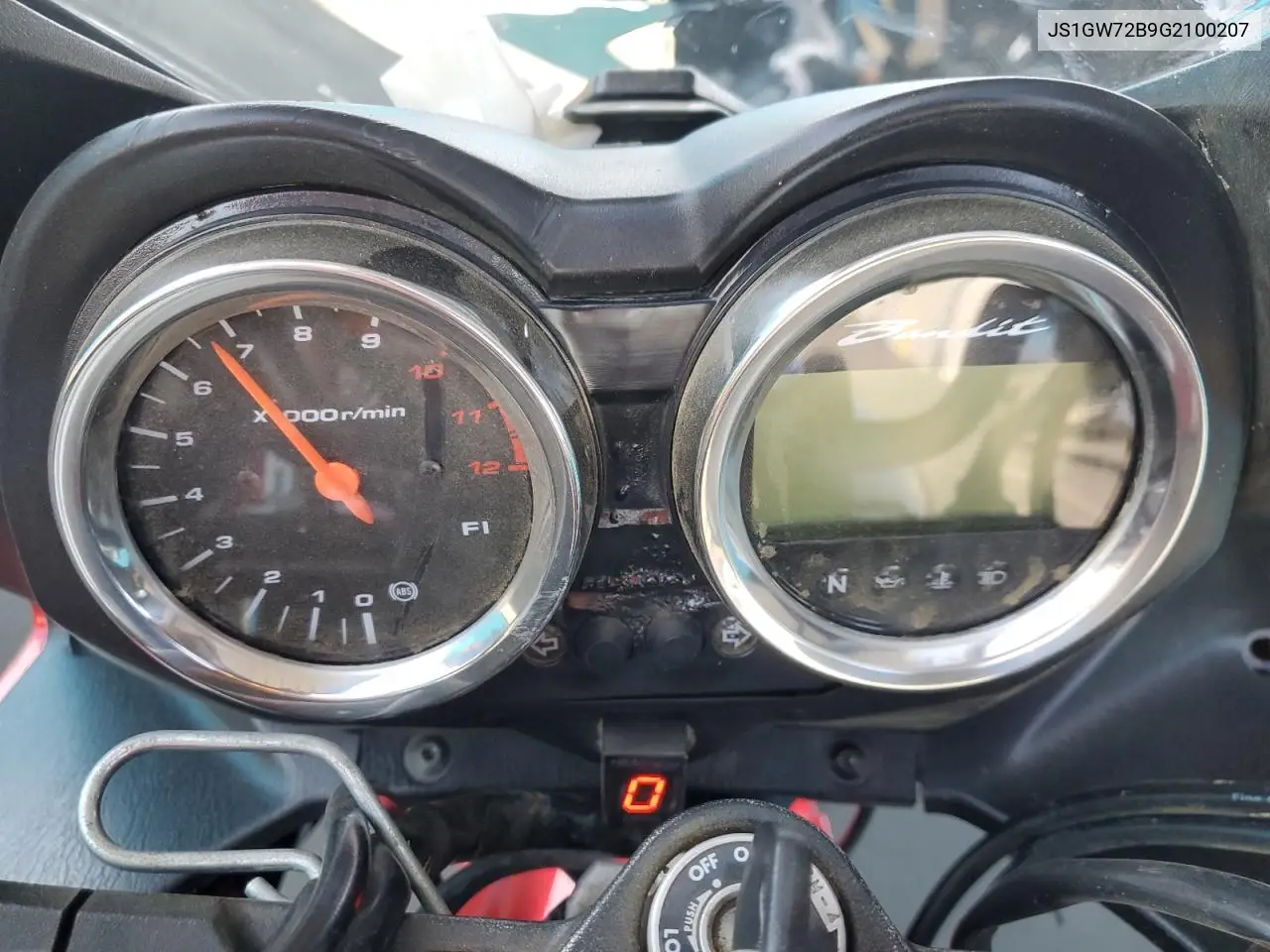 2016 Suzuki Gsf1250Sa VIN: JS1GW72B9G2100207 Lot: 53301825