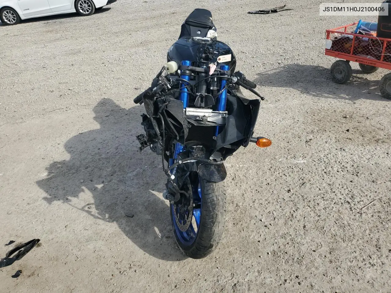 2018 Suzuki Gsx-R1000 R VIN: JS1DM11H0J2100406 Lot: 47772625