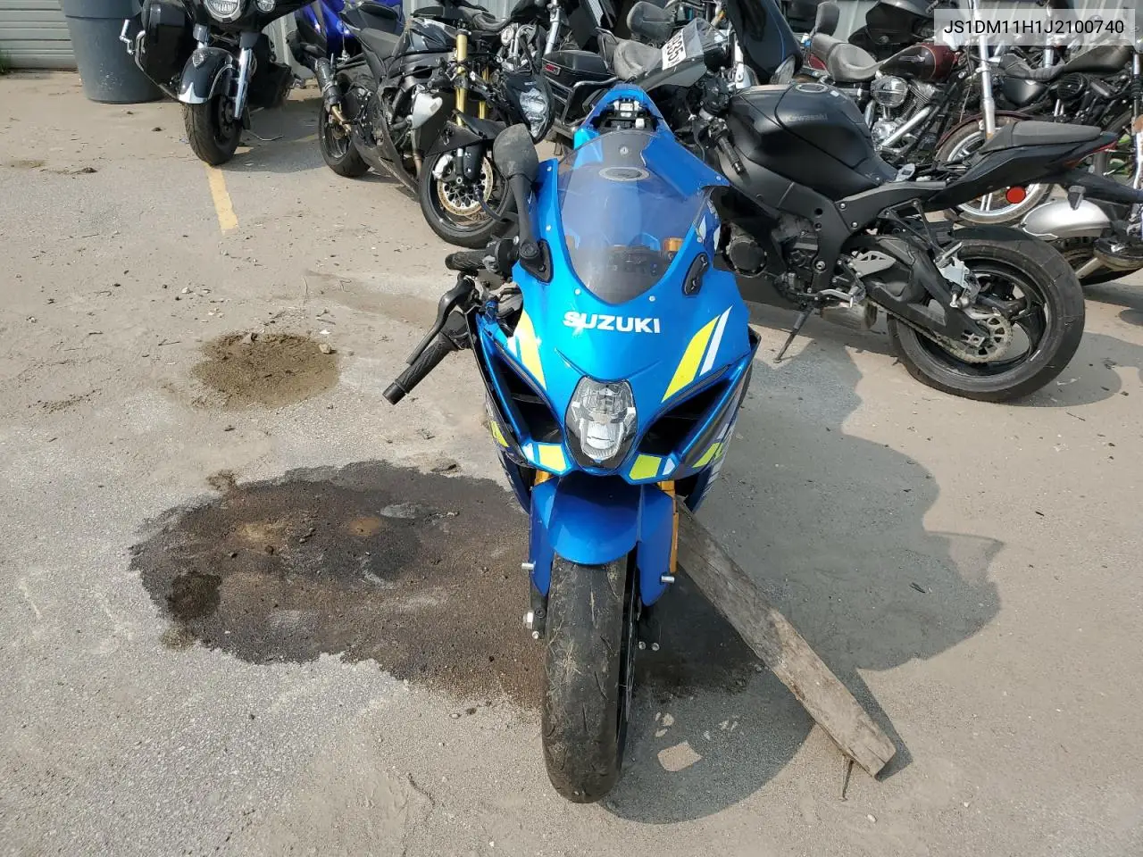2018 Suzuki Gsx-R1000 R VIN: JS1DM11H1J2100740 Lot: 58826345