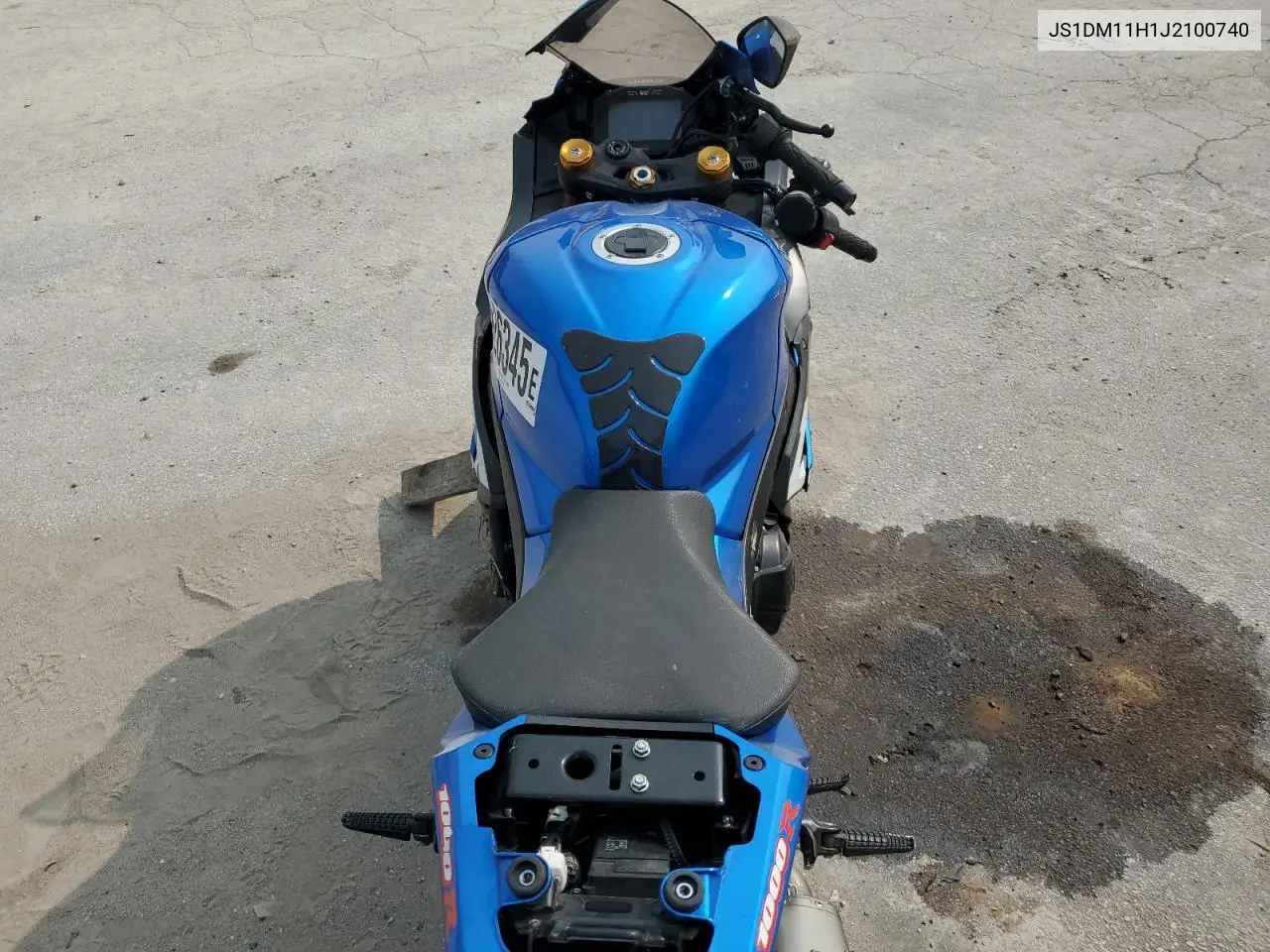 2018 Suzuki Gsx-R1000 R VIN: JS1DM11H1J2100740 Lot: 58826345