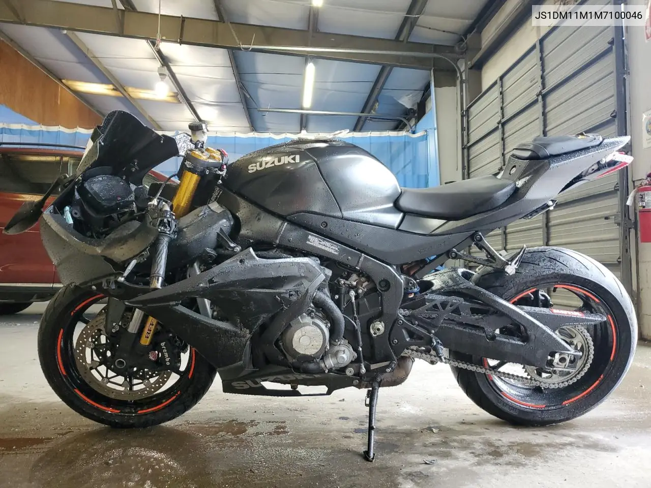 2021 Suzuki Gsx-R1000 R VIN: JS1DM11M1M7100046 Lot: 57384045