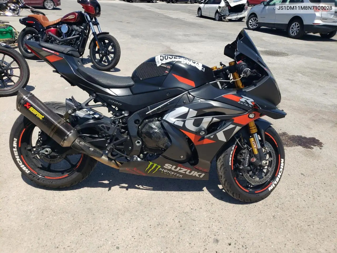 2022 Suzuki Gsx-R1000 R VIN: JS1DM11M8N7100028 Lot: 56322385