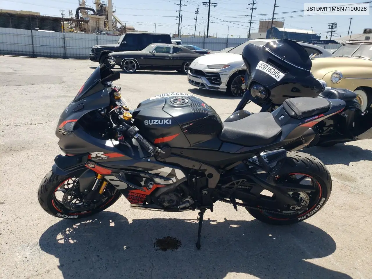 2022 Suzuki Gsx-R1000 R VIN: JS1DM11M8N7100028 Lot: 56322385