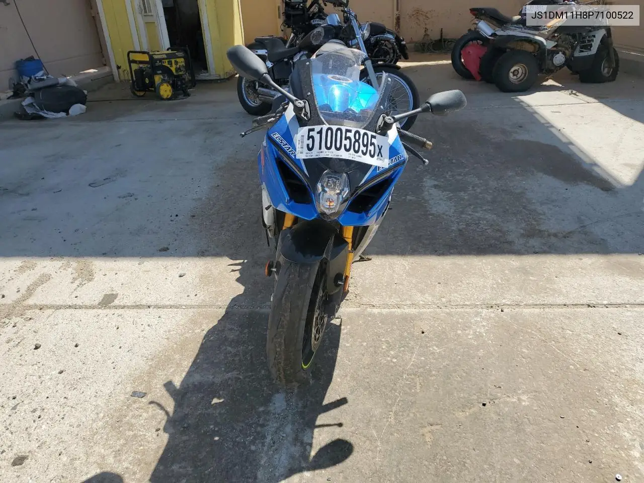 2023 Suzuki Gsx-R1000 R VIN: JS1DM11H8P7100522 Lot: 51005895