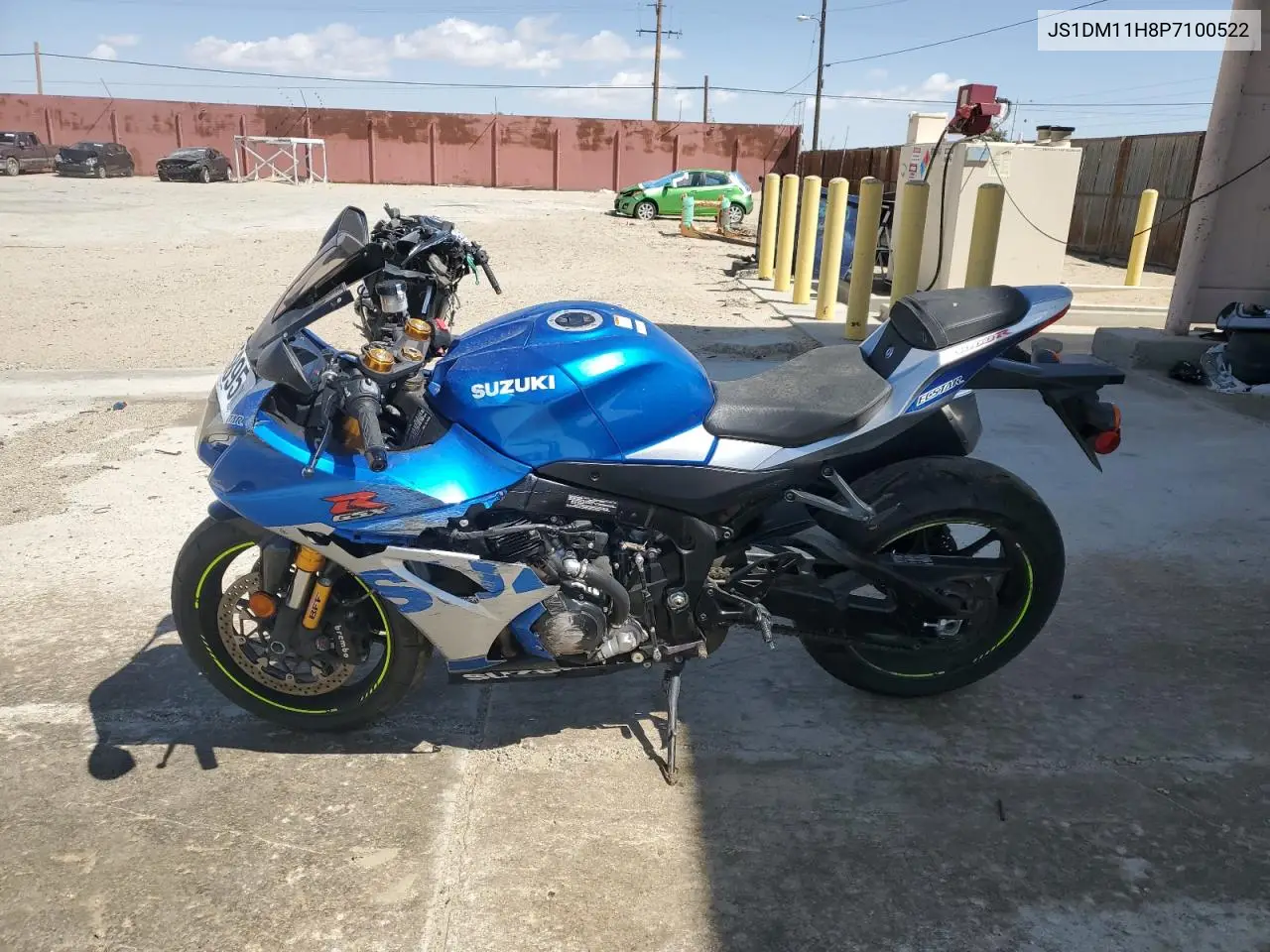 2023 Suzuki Gsx-R1000 R VIN: JS1DM11H8P7100522 Lot: 51005895