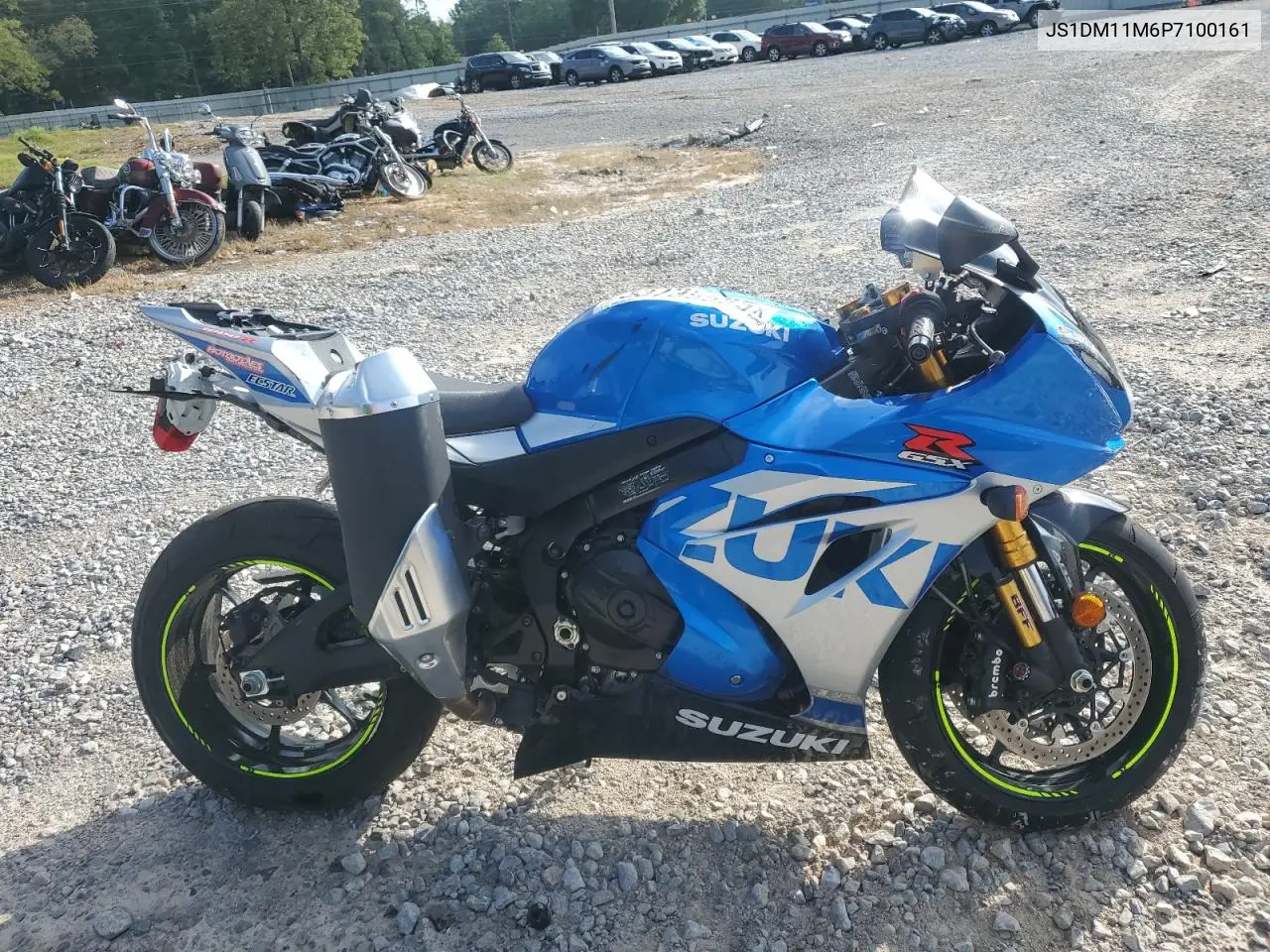 2023 Suzuki Gsx-R1000 R VIN: JS1DM11M6P7100161 Lot: 53735585