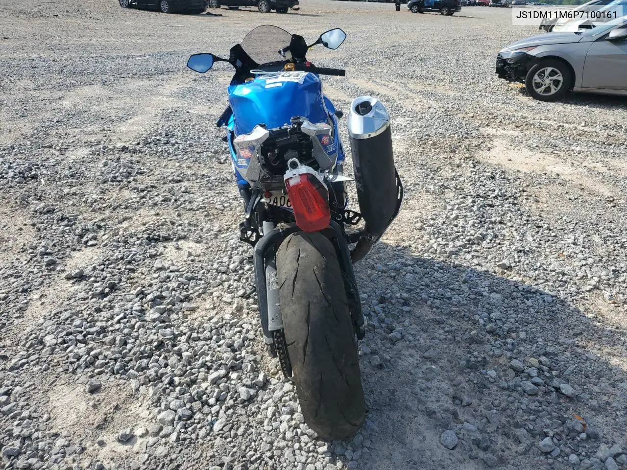 2023 Suzuki Gsx-R1000 R VIN: JS1DM11M6P7100161 Lot: 53735585