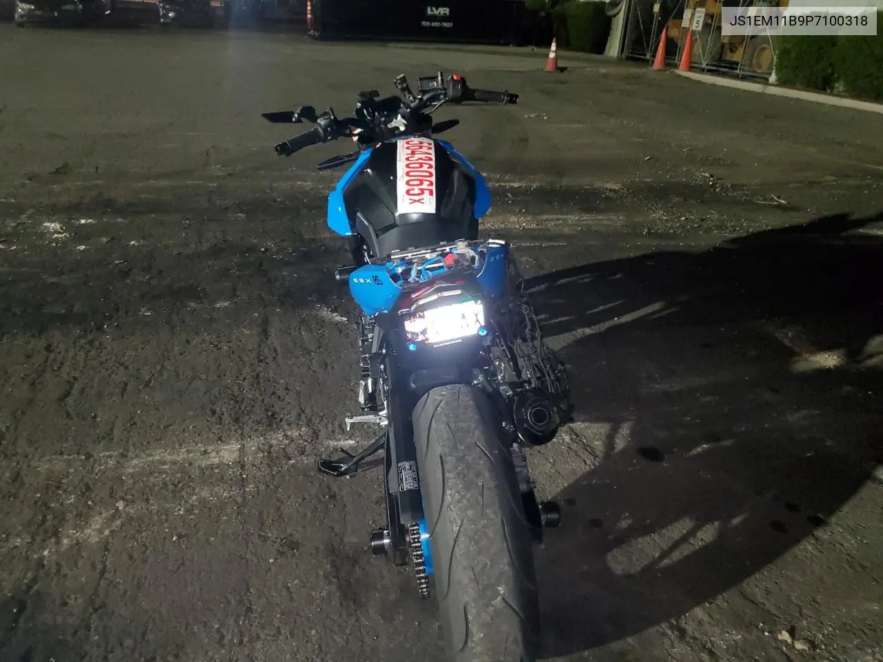 2023 Suzuki Gsx800 R VIN: JS1EM11B9P7100318 Lot: 56436065
