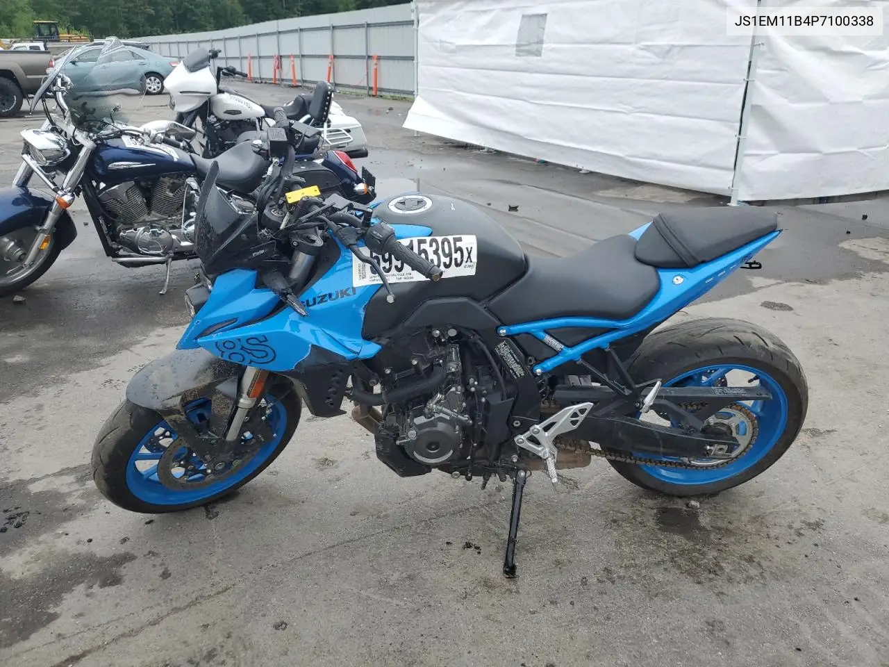 2023 Suzuki Gsx800 R VIN: JS1EM11B4P7100338 Lot: 59915395