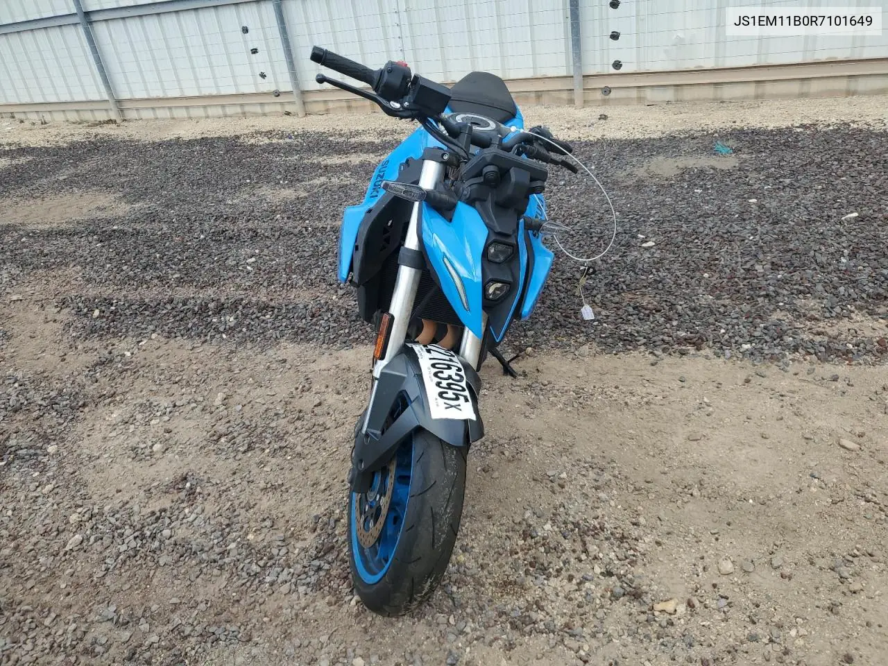 2024 Suzuki Gsx800 R VIN: JS1EM11B0R7101649 Lot: 52216395
