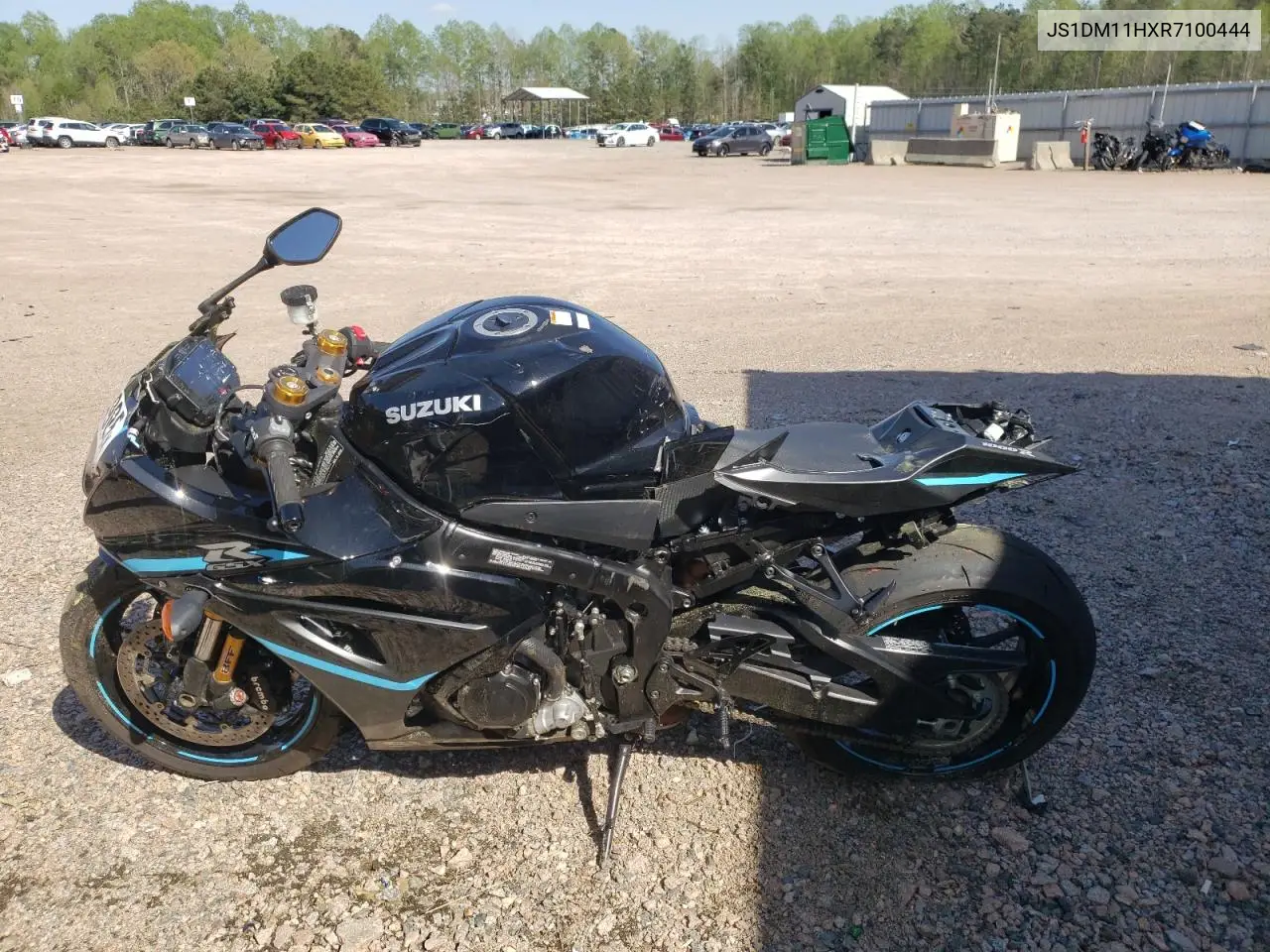 2024 Suzuki Gsx-R1000 R VIN: JS1DM11HXR7100444 Lot: 52404905