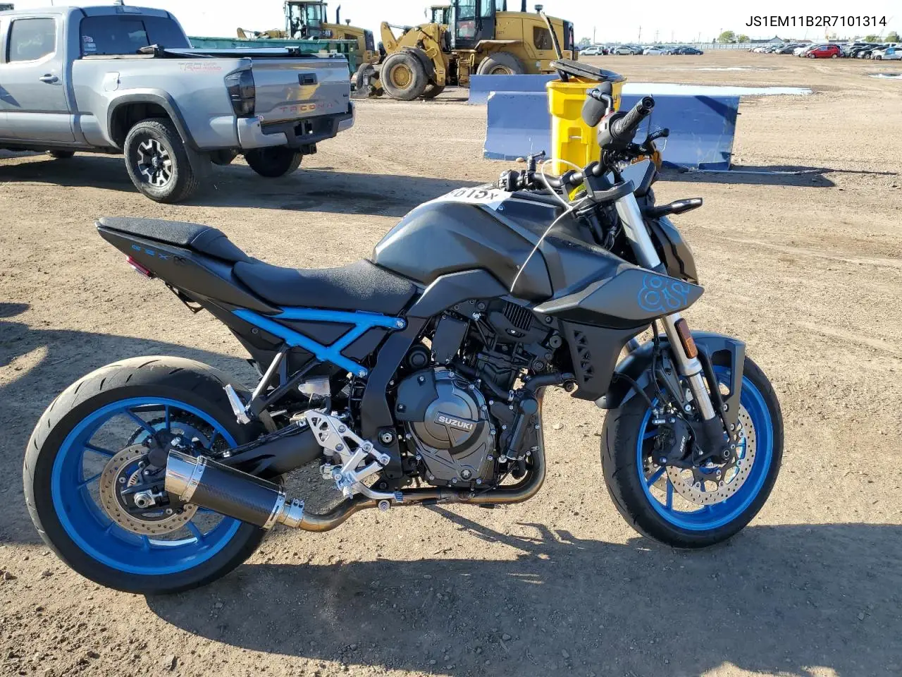 2024 Suzuki Gsx800 R VIN: JS1EM11B2R7101314 Lot: 56428615