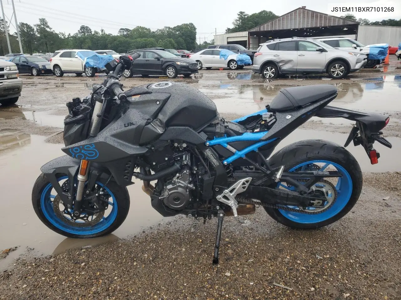 2024 Suzuki Gsx800 R VIN: JS1EM11BXR7101268 Lot: 59197585