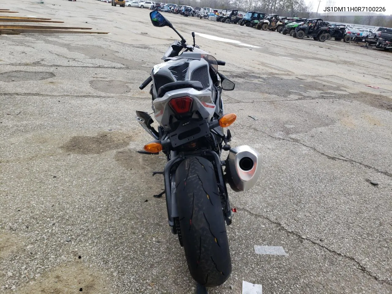 2024 Suzuki Gsx-R1000 R VIN: JS1DM11H0R7100226 Lot: 80744174