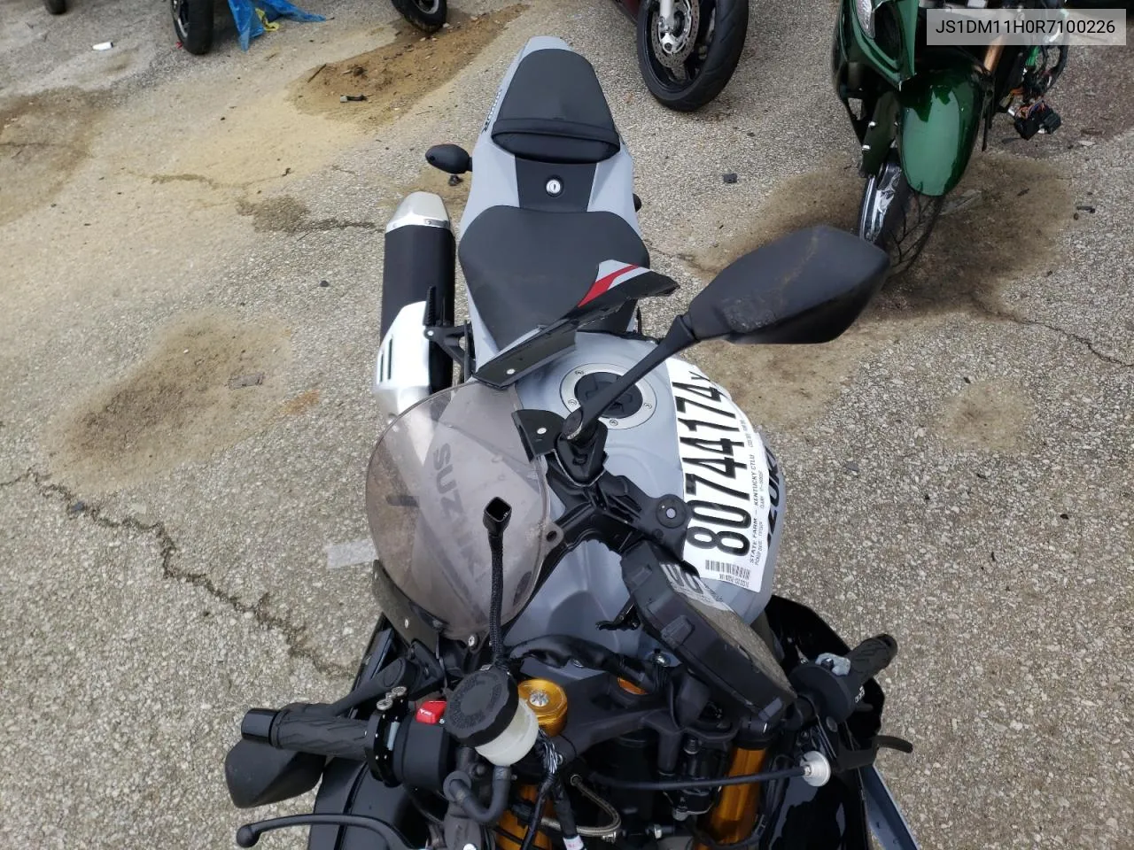 2024 Suzuki Gsx-R1000 R VIN: JS1DM11H0R7100226 Lot: 80744174