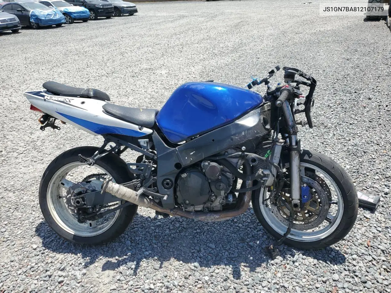 2001 Suzuki Gsx-R600 VIN: JS1GN7BA812107179 Lot: 55409765