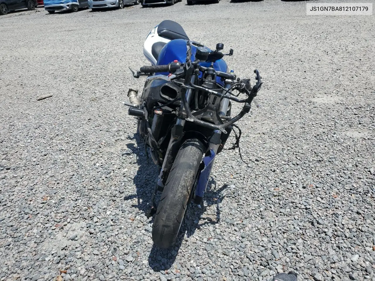 2001 Suzuki Gsx-R600 VIN: JS1GN7BA812107179 Lot: 55409765