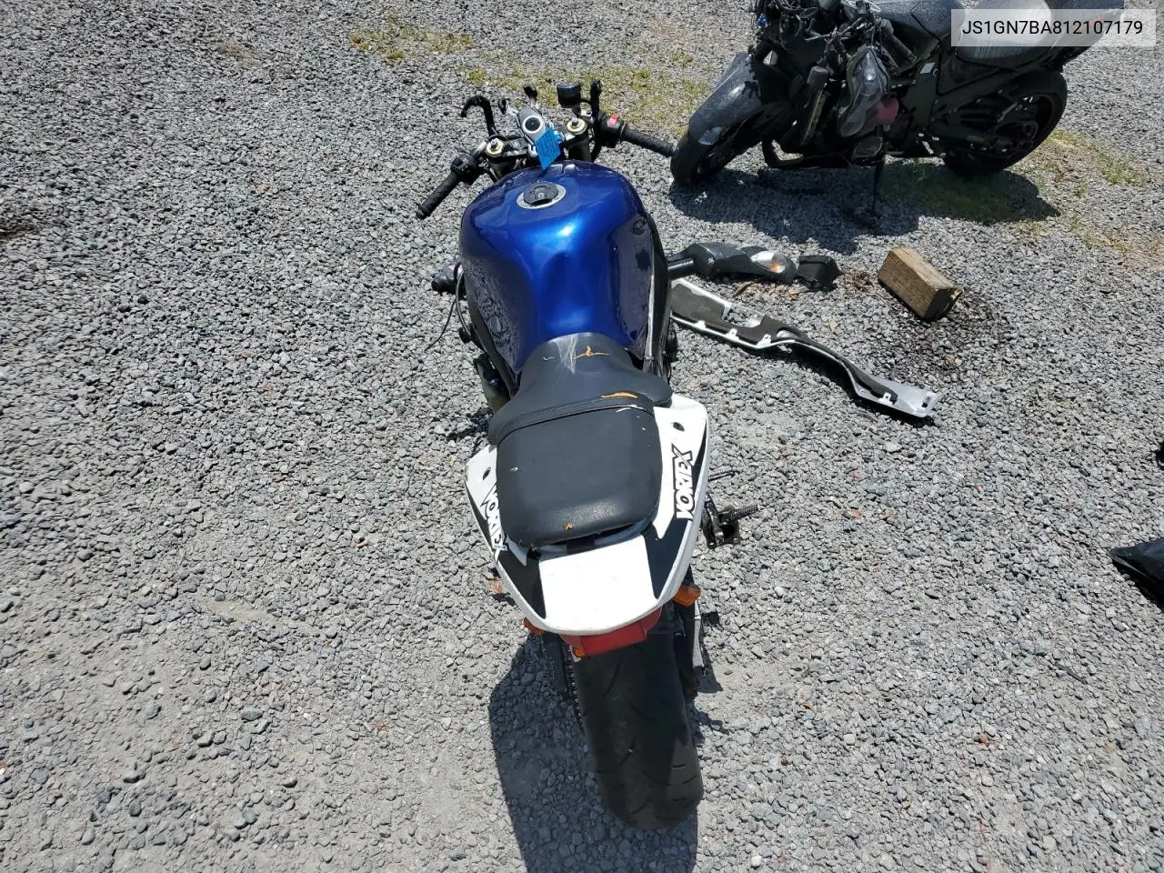 2001 Suzuki Gsx-R600 VIN: JS1GN7BA812107179 Lot: 55409765