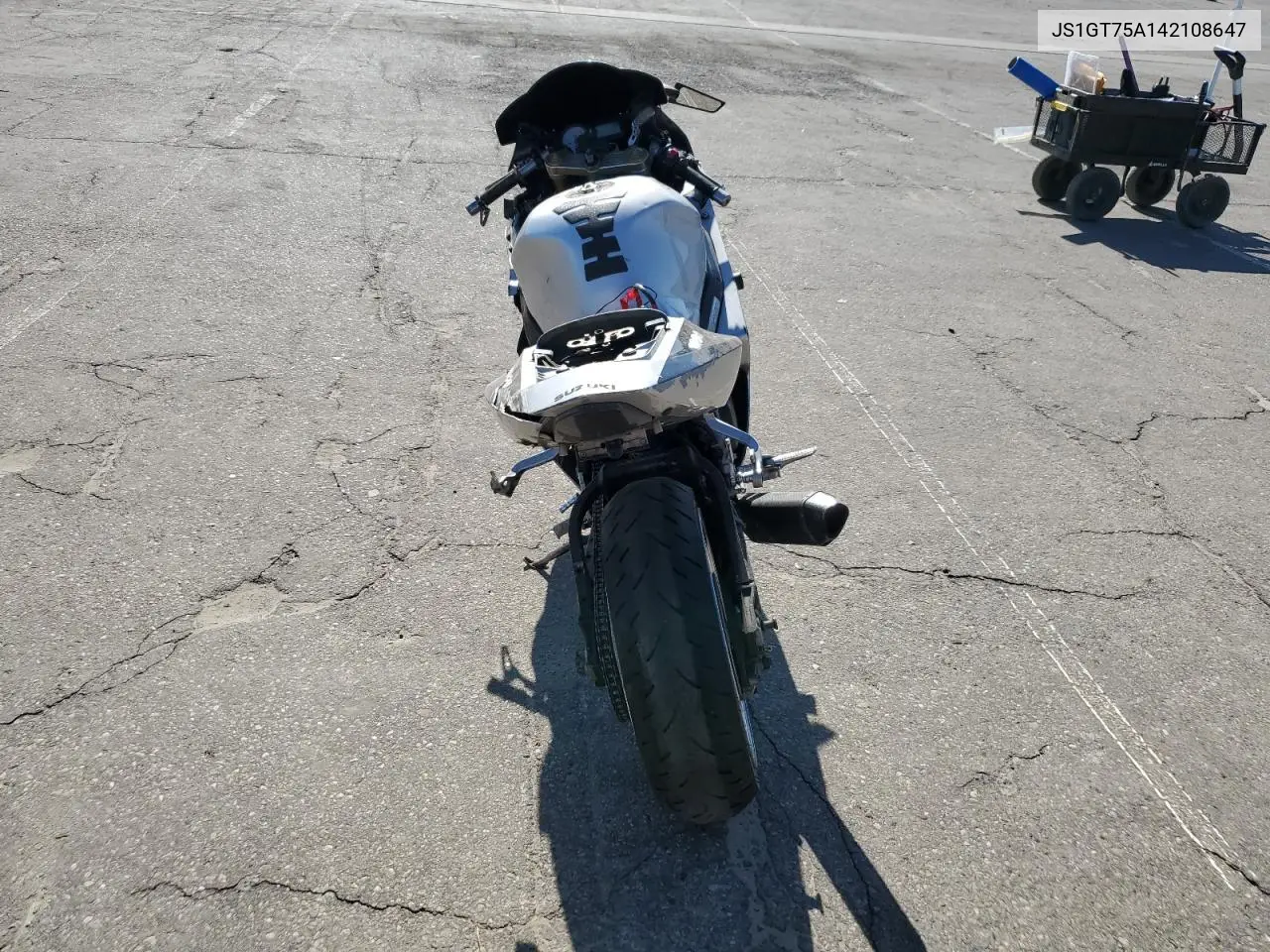 2004 Suzuki Gsx-R1000 VIN: JS1GT75A142108647 Lot: 61409115
