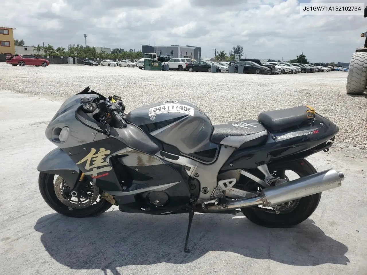 2005 Suzuki Gsx1300 Rk5 VIN: JS1GW71A152102734 Lot: 54411745