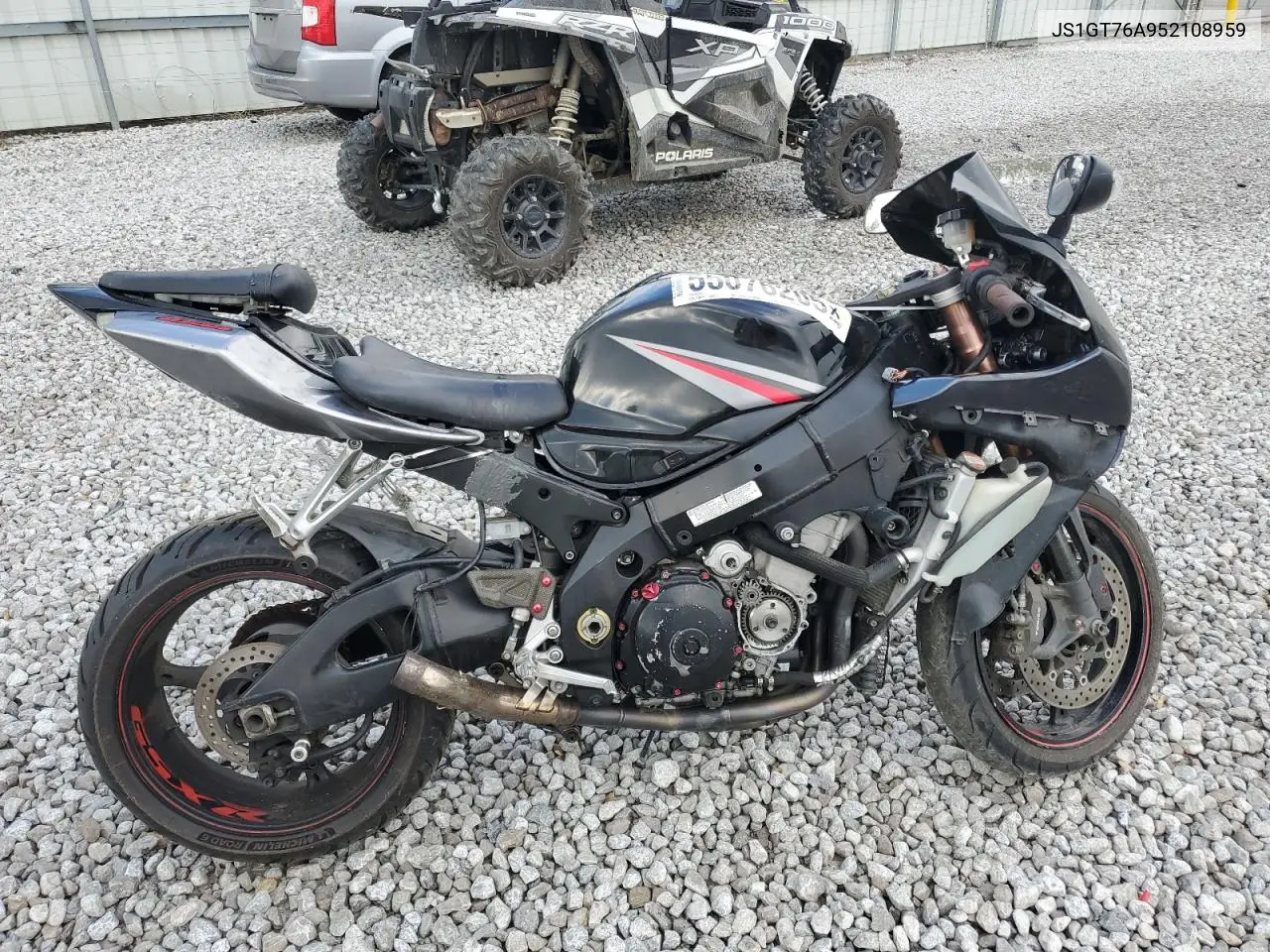 2005 Suzuki Gsx-R1000 VIN: JS1GT76A952108959 Lot: 55076205