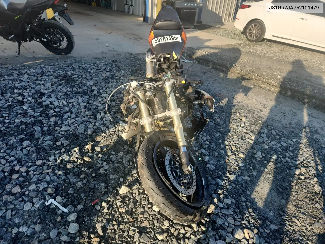 2005 Suzuki Gsx-R750 K VIN: JS1GR7JA752101479 Lot: 59281495