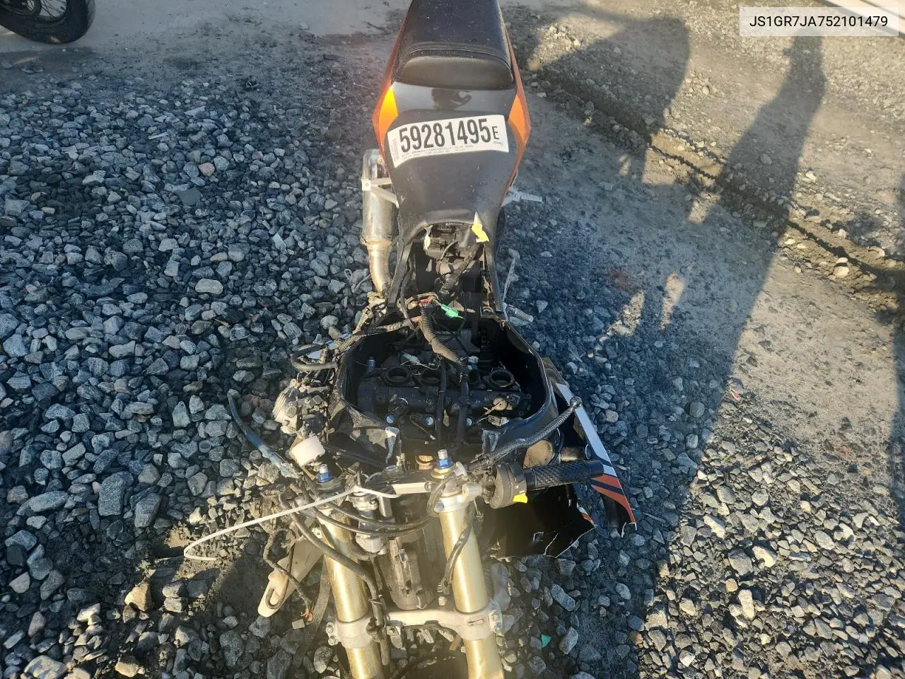 2005 Suzuki Gsx-R750 K VIN: JS1GR7JA752101479 Lot: 59281495