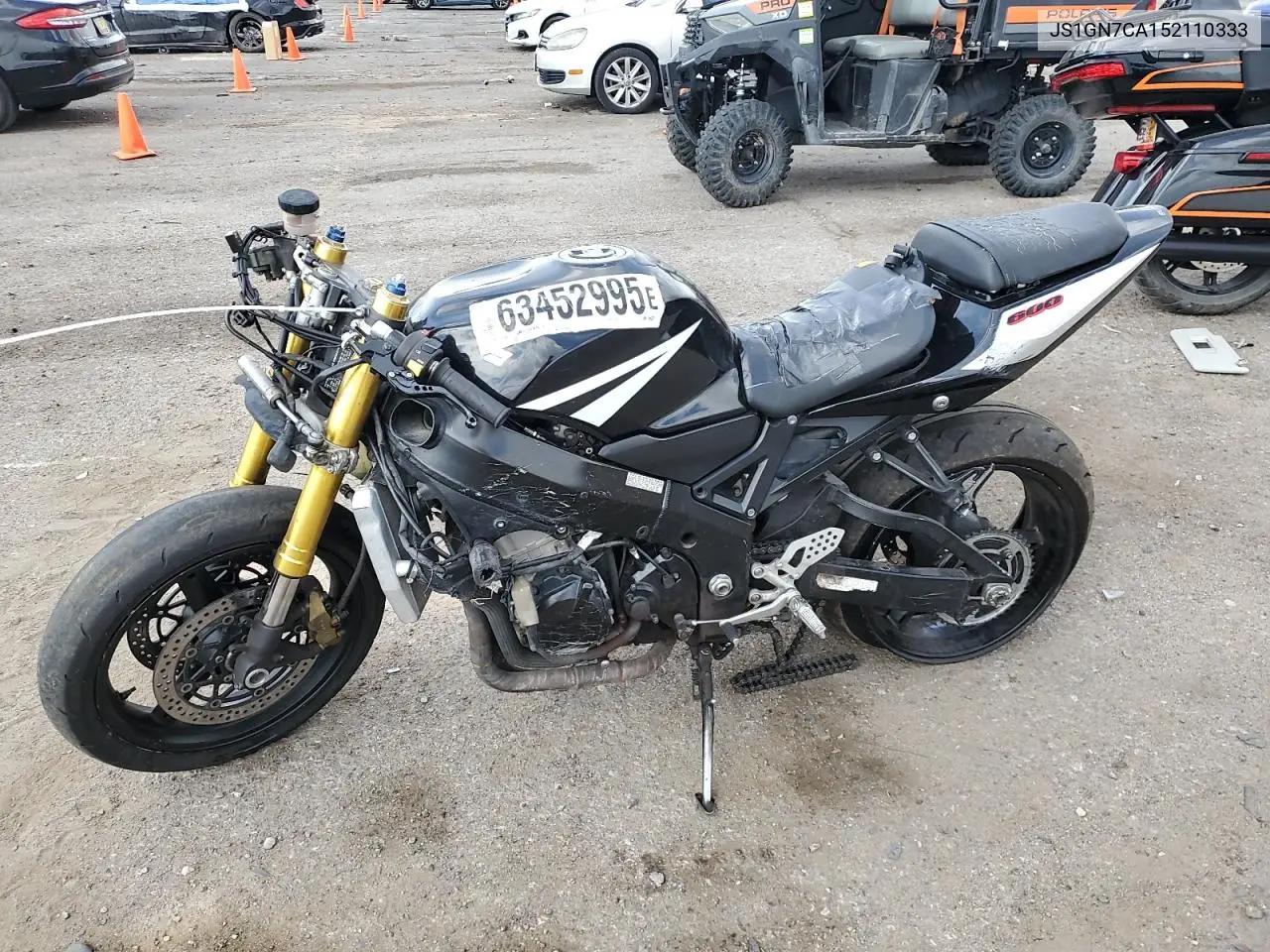 2005 Suzuki Gsx-R600 K VIN: JS1GN7CA152110333 Lot: 63452995
