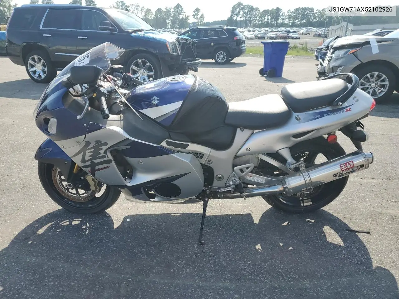 2005 Suzuki Gsx1300 Rk5 VIN: JS1GW71AX52102926 Lot: 63683295