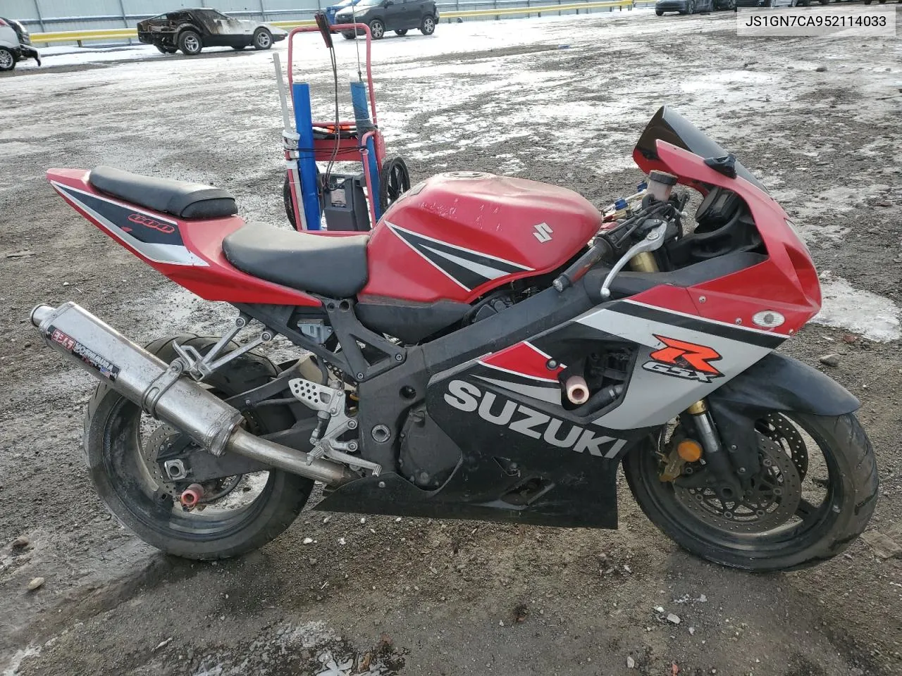 2005 Suzuki Gsx-R600 K VIN: JS1GN7CA952114033 Lot: 89022005