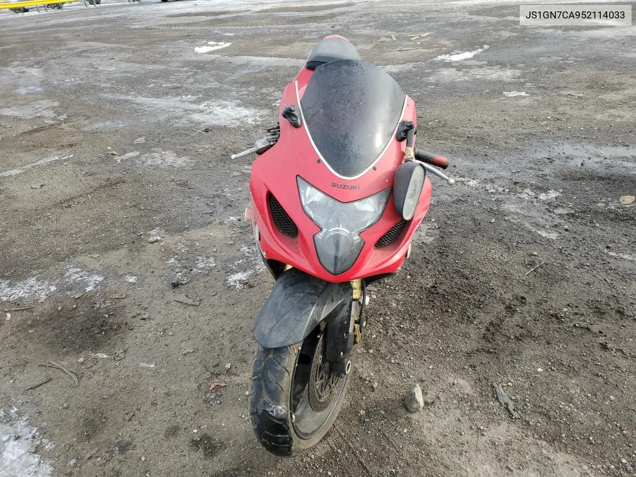 2005 Suzuki Gsx-R600 K VIN: JS1GN7CA952114033 Lot: 89022005