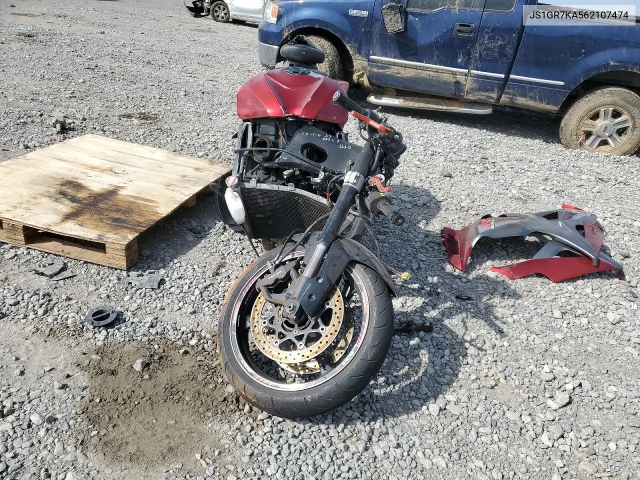 2006 Suzuki Gsx-R750 K6 VIN: JS1GR7KA562107474 Lot: 49234065