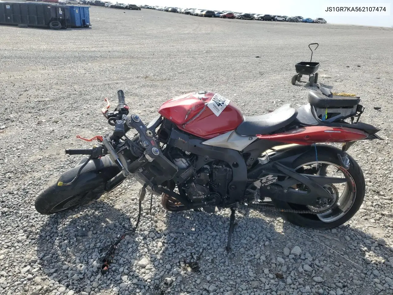 2006 Suzuki Gsx-R750 K6 VIN: JS1GR7KA562107474 Lot: 49234065