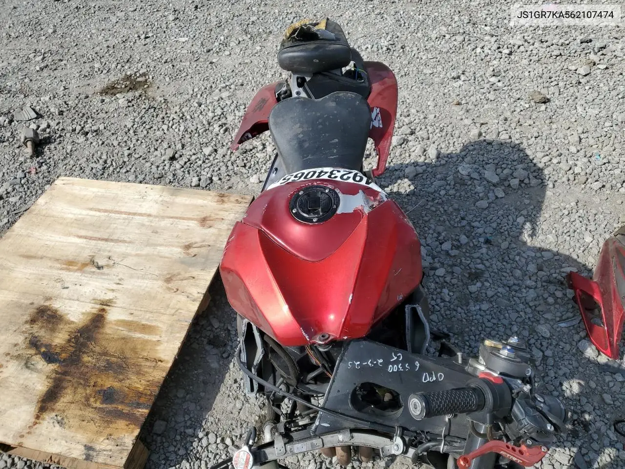2006 Suzuki Gsx-R750 K6 VIN: JS1GR7KA562107474 Lot: 49234065