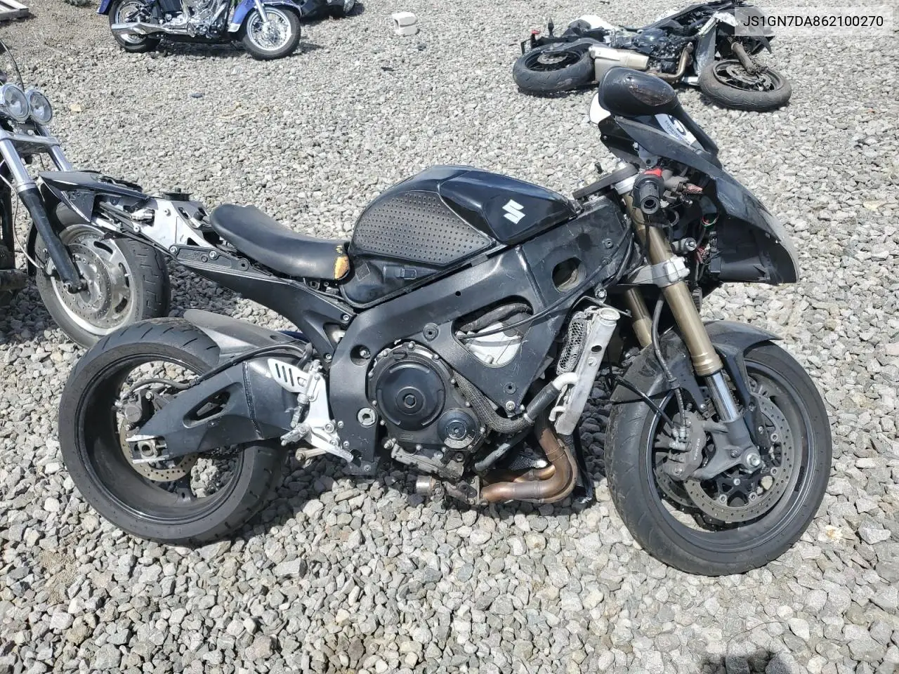 2006 Suzuki Gsx-R600 K6 VIN: JS1GN7DA862100270 Lot: 52457635