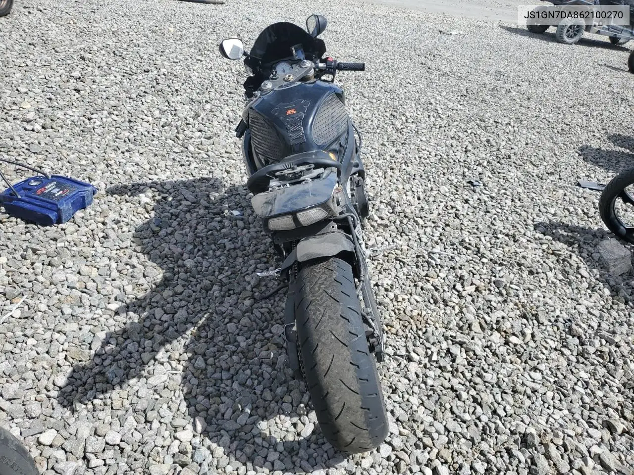 2006 Suzuki Gsx-R600 K6 VIN: JS1GN7DA862100270 Lot: 52457635