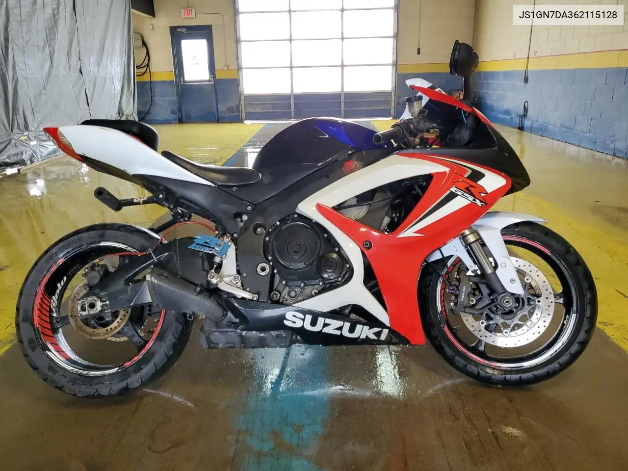 2006 Suzuki Gsx-R600 K6 VIN: JS1GN7DA362115128 Lot: 54013865