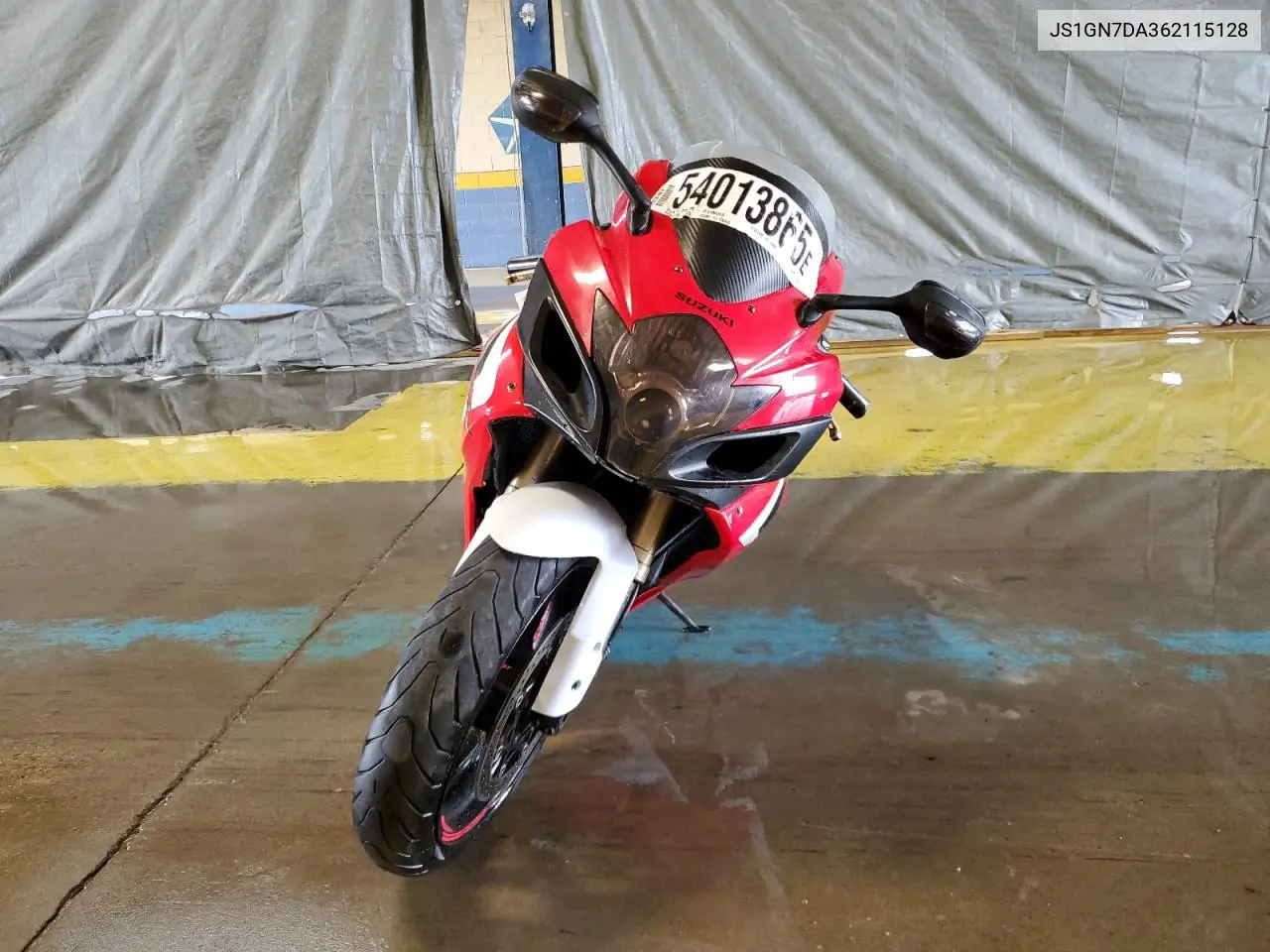 2006 Suzuki Gsx-R600 K6 VIN: JS1GN7DA362115128 Lot: 54013865