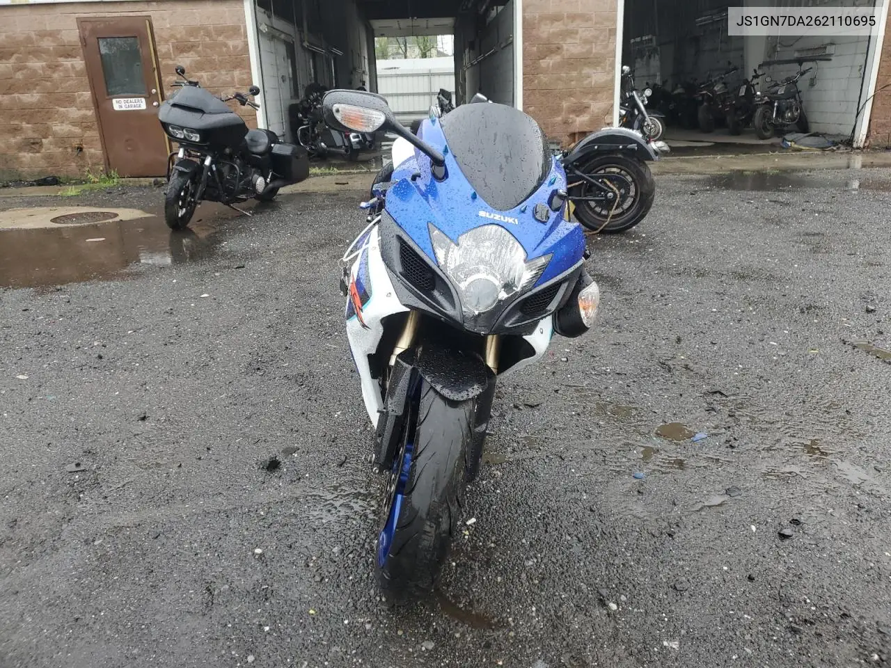 2006 Suzuki Gsx-R600 K6 VIN: JS1GN7DA262110695 Lot: 56390415