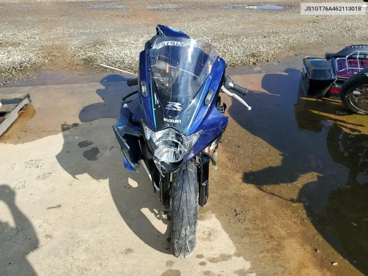 2006 Suzuki Gsx-R1000 VIN: JS1GT76A462113018 Lot: 56547675