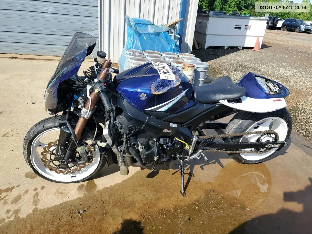 2006 Suzuki Gsx-R1000 VIN: JS1GT76A462113018 Lot: 56547675